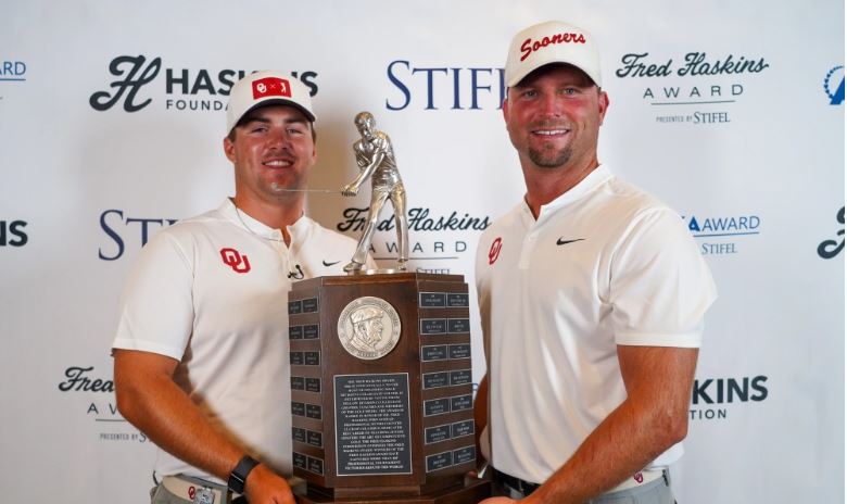 Oklahoma Senior Chris Gotterup Wins 2022 Fred Haskins Award Presented By Stifel